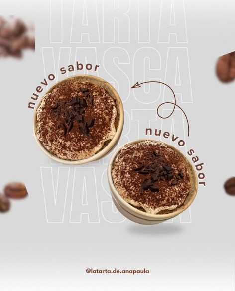 Minis tarta vasca, nuevo sabor